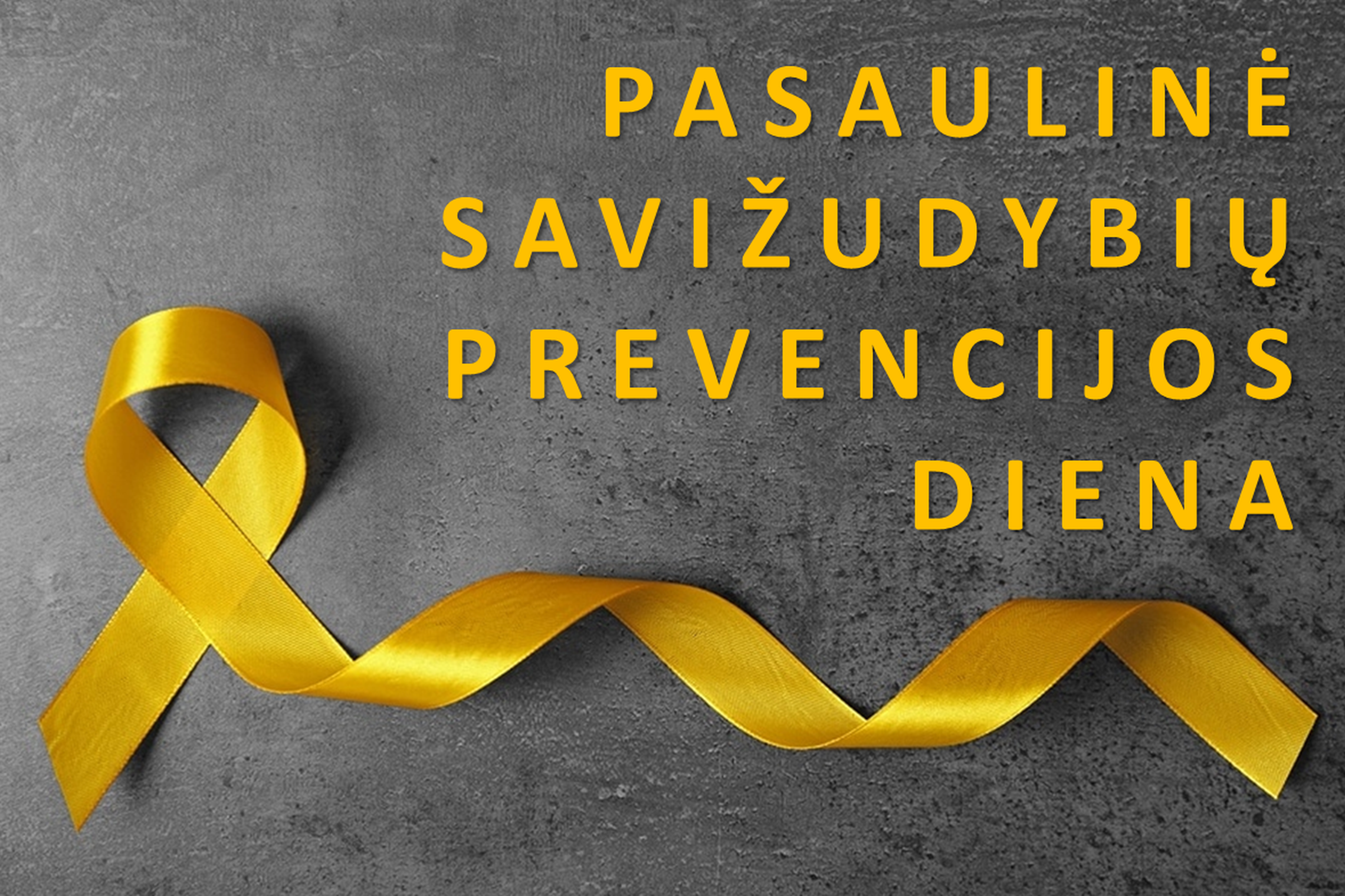 Proginė Pasaulinės savižudybių prevencijos dienos užsklanda