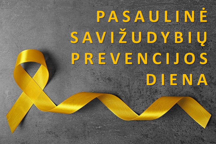 Proginė Pasaulinės savižudybių prevencijos dienos užsklanda