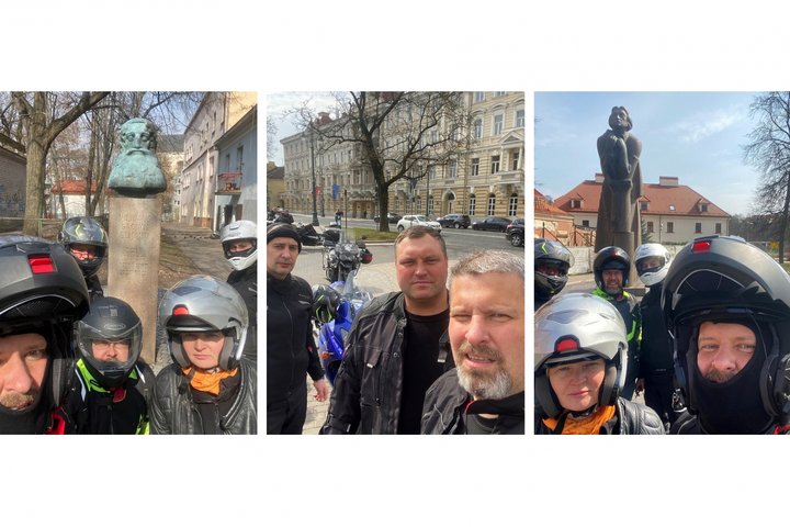 Ralio nuotraukų koliažas