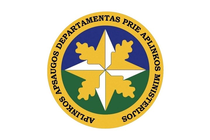 Aplinkos apsaugos departamento logotipas
