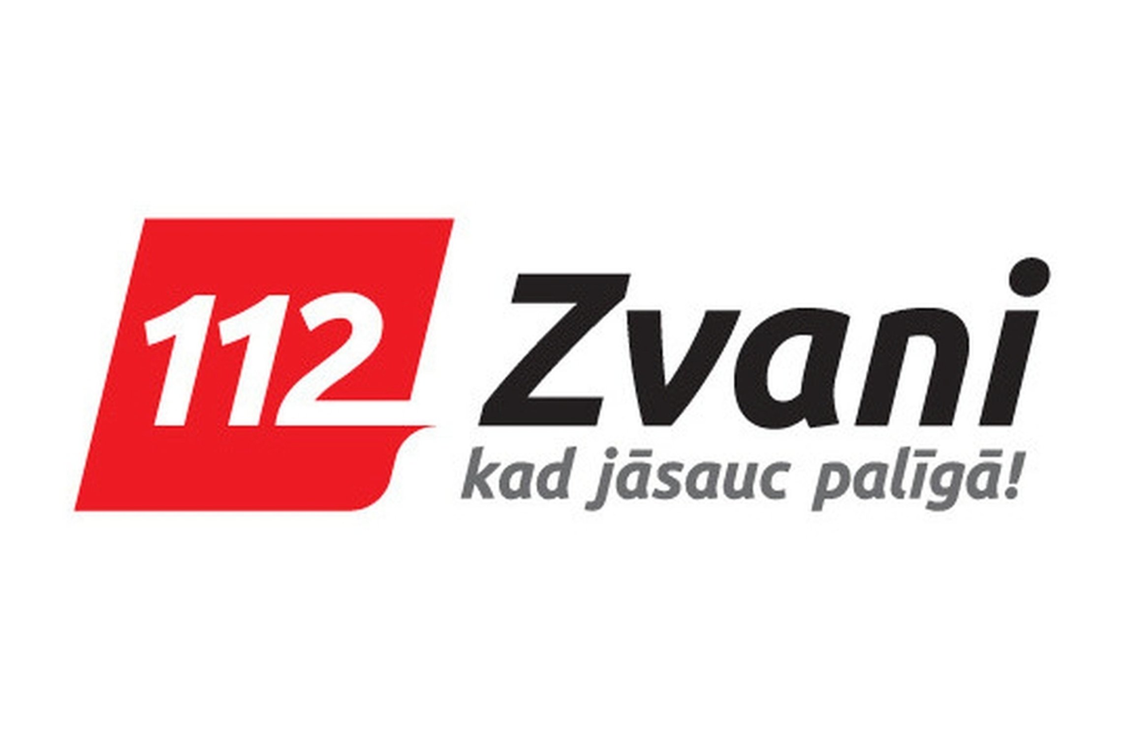 Latvijos skubios pagalbos numerio logotipas
