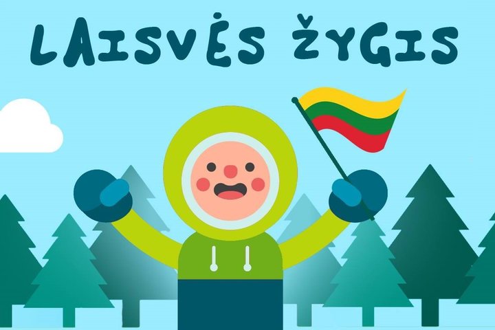 „Laisvės žygio“ reklaminės medžiagos fragmentas